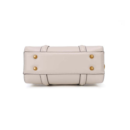 Bolsa Tote Santa Lolla Off White Estruturada Alça Tiracolo