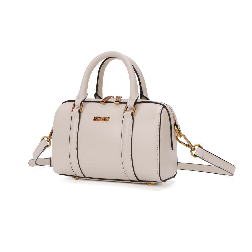 Bolsa Tote Santa Lolla Off White Estruturada Alça Tiracolo