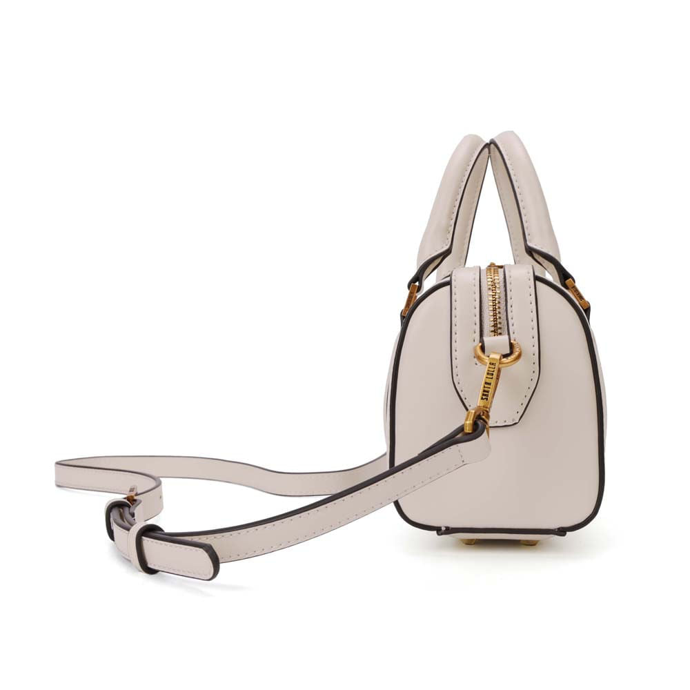 Bolsa Tote Santa Lolla Off White Estruturada Alça Tiracolo