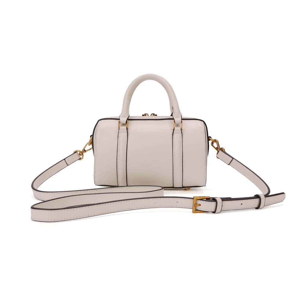 Bolsa Tote Santa Lolla Off White Estruturada Alça Tiracolo