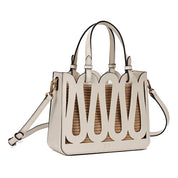 Bolsa Tote Santa Lolla Off White Recorte Vazado
