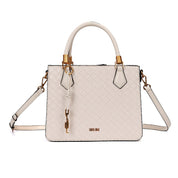 Bolsa Tote Santa Lolla Off White Tresse Alça Tiracolo