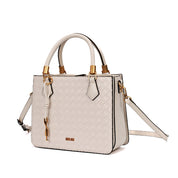Bolsa Tote Santa Lolla Off White Tresse Alça Tiracolo