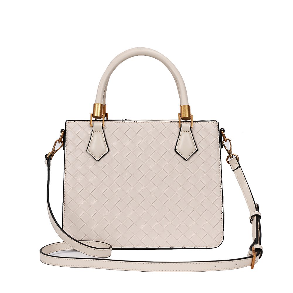 Bolsa Tote Santa Lolla Off White Tresse Alça Tiracolo