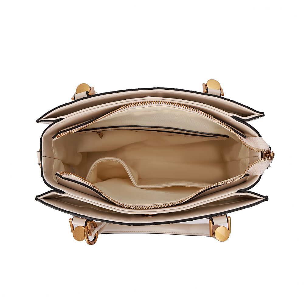 Bolsa Tote Santa Lolla Off White Tresse Alça Tiracolo