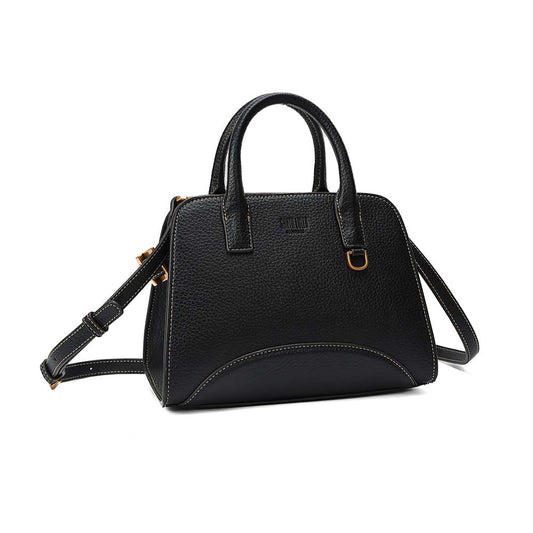 Bolsa Tote Santa Lolla Preta Alça Dupla