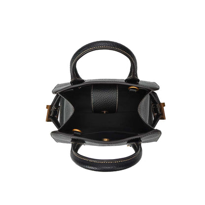 Bolsa Tote Santa Lolla Preta Alça Dupla