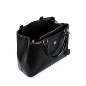 Bolsa Tote Santa Lolla Preta Alça Tiracolo