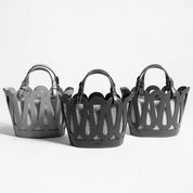 Bolsa Tote Santa Lolla Preta Alça Tiracolo