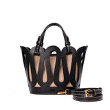 Bolsa Tote Santa Lolla Preta Alça Tiracolo