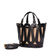 Bolsa Tote Santa Lolla Preta Alça Tiracolo