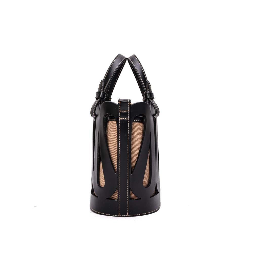 Bolsa Tote Santa Lolla Preta Alça Tiracolo
