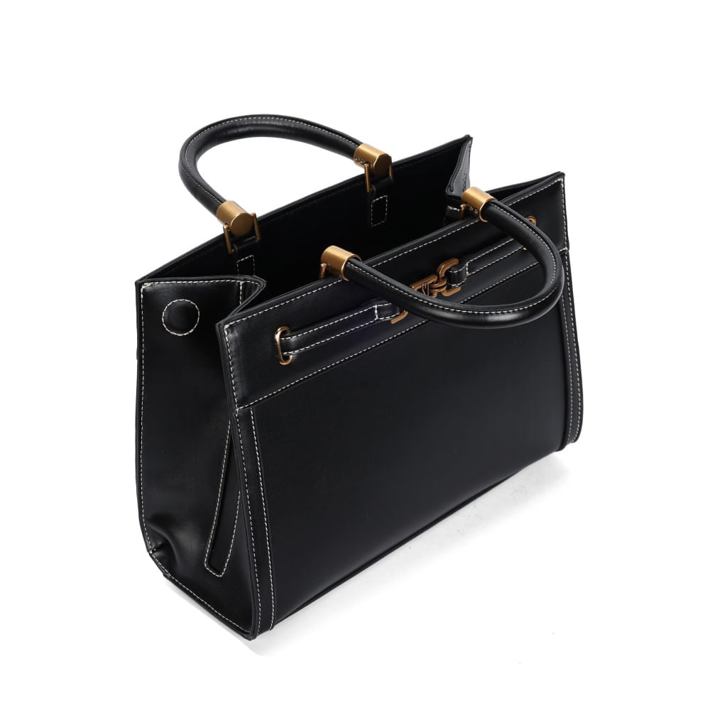 Bolsa Tote Santa Lolla Preta Bridão 