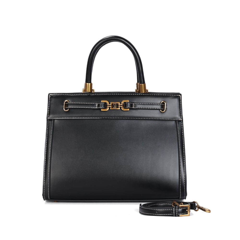 Bolsa Tote Santa Lolla Preta Bridão 