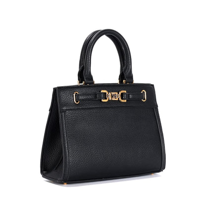 Bolsa Tote Santa Lolla Preta Bridão Alça Transversal