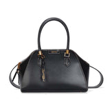 Bolsa Tote Santa Lolla Preta Costura Aparente