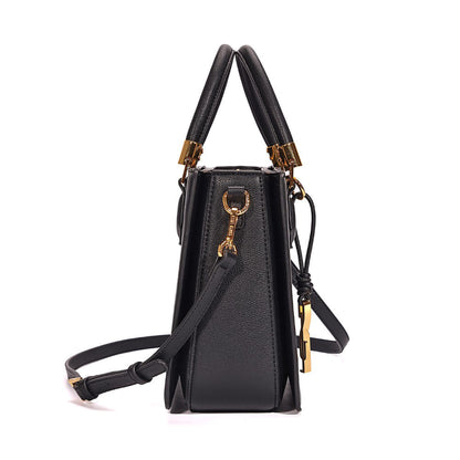 Bolsa Tote Santa Lolla Preta Duas Alças