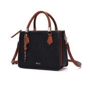 Bolsa Tote Santa Lolla Preta Duas Alças 