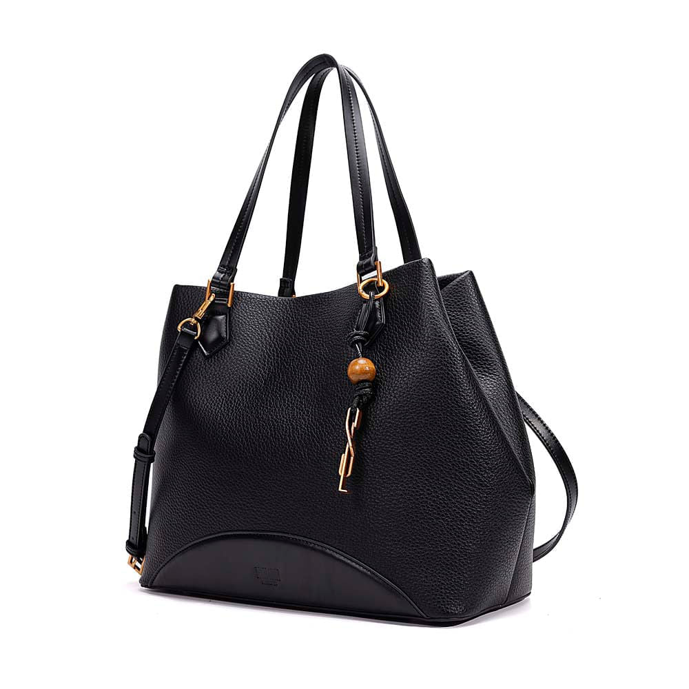 Bolsa Tote Santa Lolla Preta Floater Alça Tiracolo