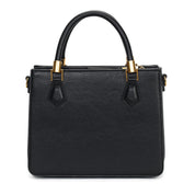 Bolsa Tote Santa Lolla Preta Grande Alça Tiracolo