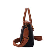 Bolsa Tote Santa Lolla Preta Nylon Alça Tiracolo