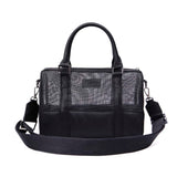 Bolsa Tote Santa Lolla Preta Tela Alça Tiracolo