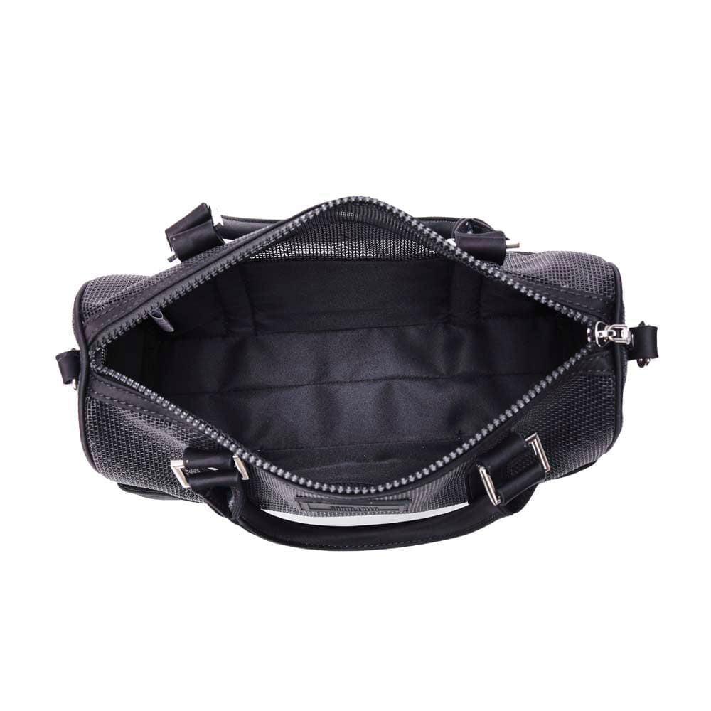 Bolsa Tote Santa Lolla Preta Tela Alça Tiracolo