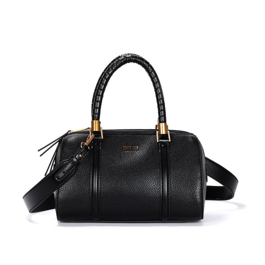 Bolsa Tote Santa Lolla Preta Textura Floater