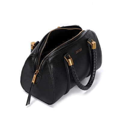 Bolsa Tote Santa Lolla Preta Textura Floater