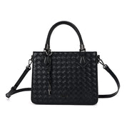 Bolsa Tote Santa Lolla Preta Tresse Alça Tiracolo