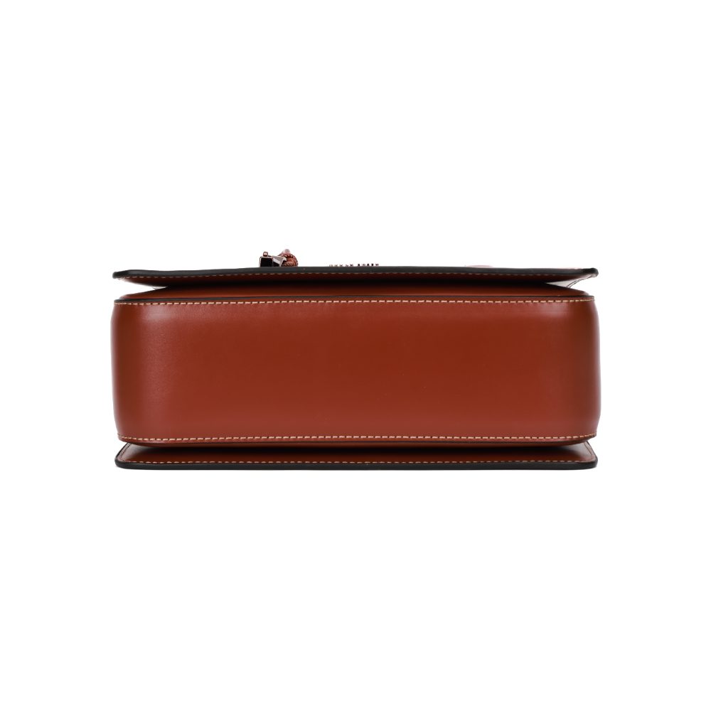 Bolsa Tote Santa Lolla Terracota Alça Tiracolo