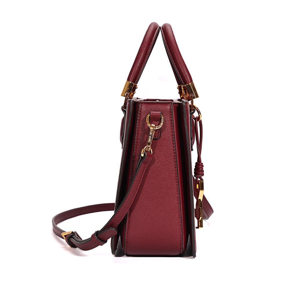 Bolsa Tote Santa Lolla Vermelha Duas Alças