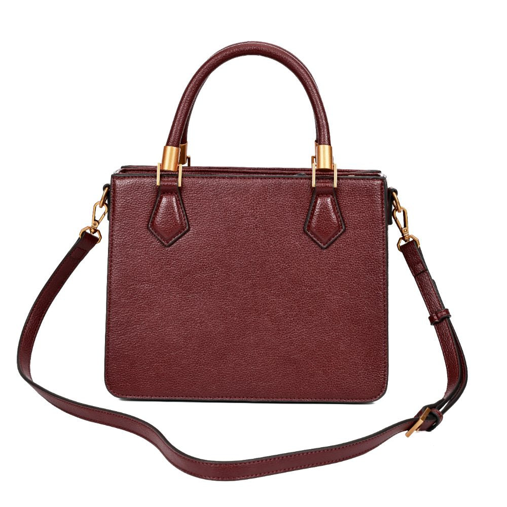 Bolsa Tote Santa Lolla Vinho Alça Removível