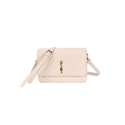 Bolsa Transversal Santa Lolla Areia Matelassê