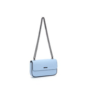Bolsa Transversal Santa Lolla Azul Alça Corrente