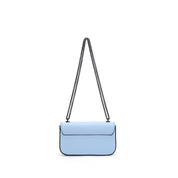 Bolsa Transversal Santa Lolla Azul Alça Corrente