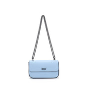 Bolsa Transversal Santa Lolla Azul Alça Corrente