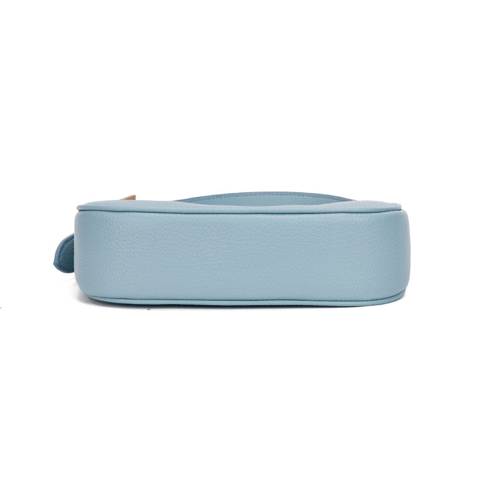 Bolsa Transversal Santa Lolla Azul Floater Alça Dupla