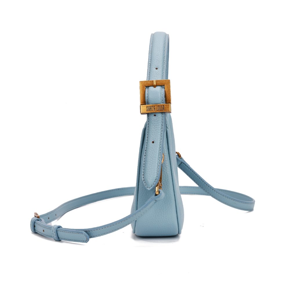 Bolsa Transversal Santa Lolla Azul Floater Alça Dupla