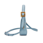 Bolsa Transversal Santa Lolla Azul Floater Alça Dupla