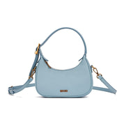 Bolsa Transversal Santa Lolla Azul Floater Alça Dupla