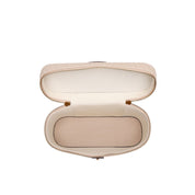 Bolsa Transversal Santa Lolla Bege Canvas Alças Duplas