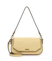 Bolsa Transversal Santa Lolla Bege Contorno Marrom