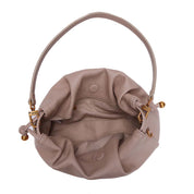 Bolsa Transversal Santa Lolla Bege Texturizada