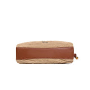 Bolsa Transversal Santa Lolla Bege Tramada Pequena