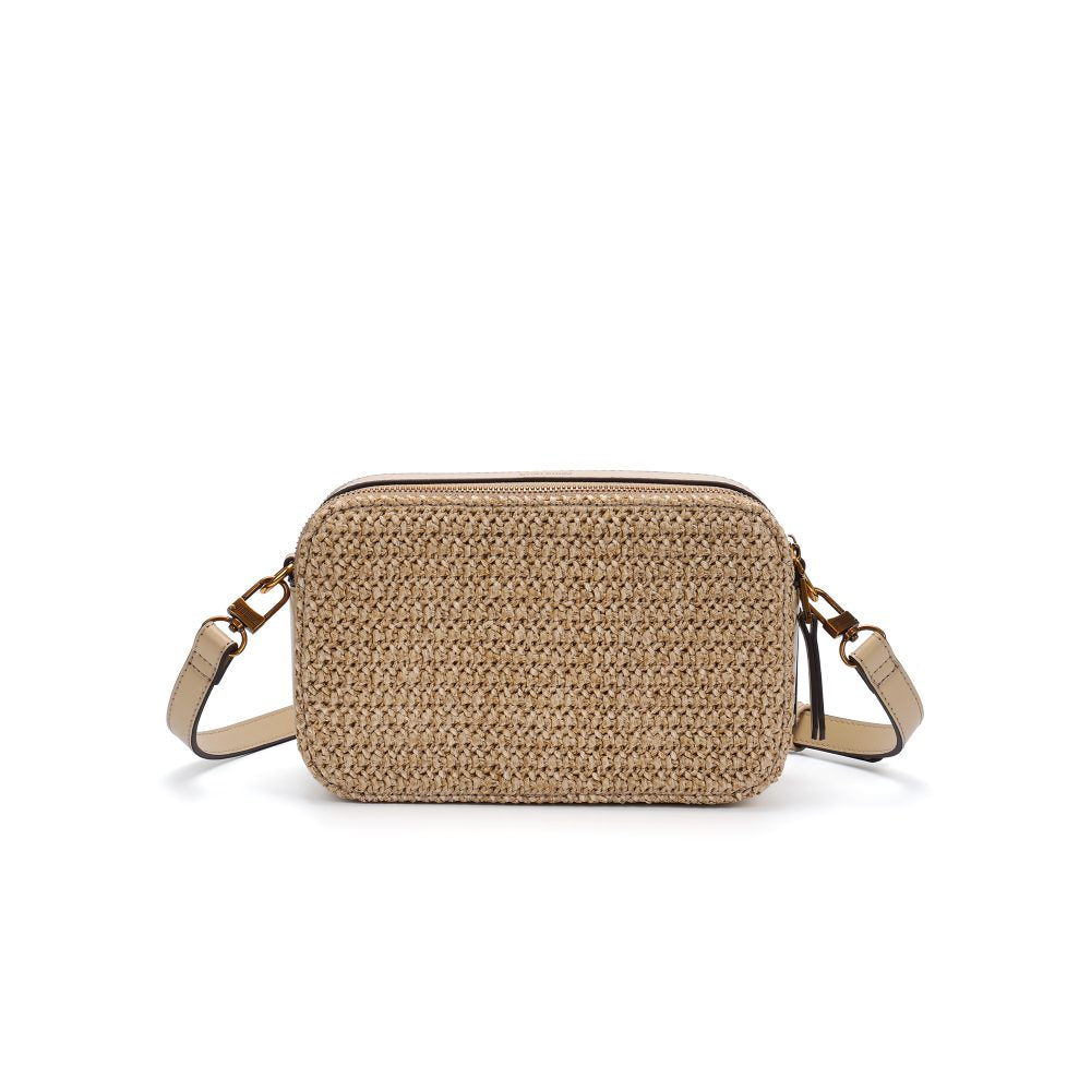 Bolsa Transversal Santa Lolla Bege Tramado