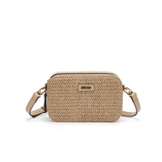 Bolsa Transversal Santa Lolla Bege Tramado