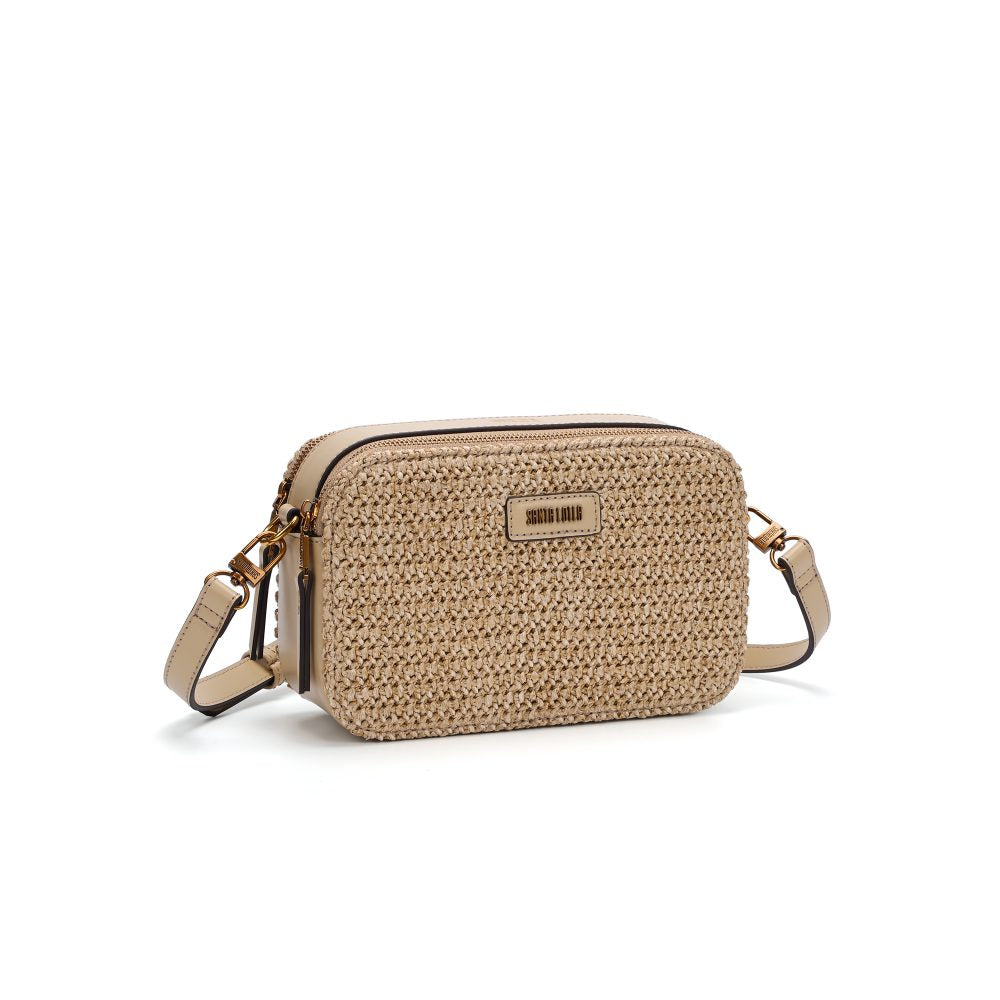 Bolsa Transversal Santa Lolla Bege Tramado