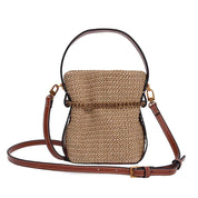 Bolsa Transversal Santa Lolla Bege Tramado Corrente