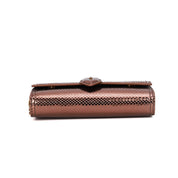 Bolsa Transversal Santa Lolla Bronze Snake Corrente